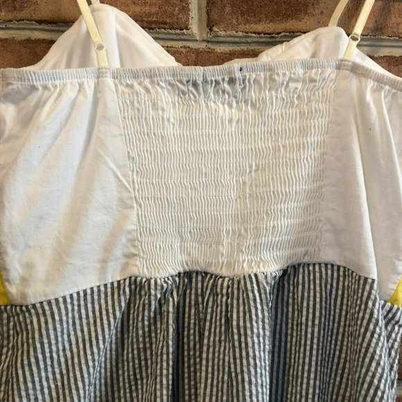 Sz 3 Ruby Rox Spaghetti Strap Empire Waist Dress Summer Comfort Dress - Picture 4 of 7